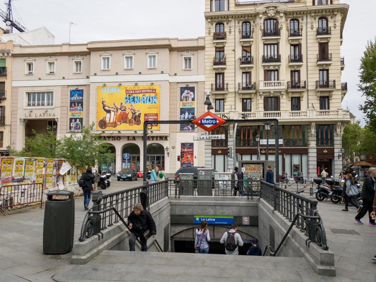 Latina XV Lägenhet Madrid Exteriör bild